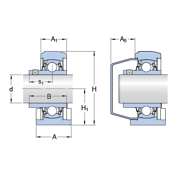 SYFWK 35 LTHR SKF Bearing Units