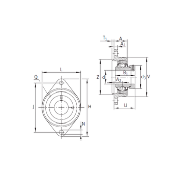 RCJTZ35 INA Bearing Units