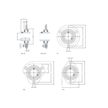 PFT 30 TF SKF Bearing Units